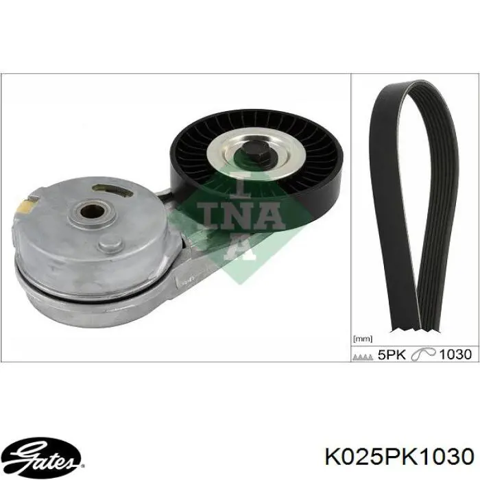 Ремінь приводний, агрегатів, комплект INA 529046010 ціна, від 67.62 USD