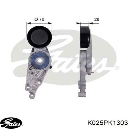 Ремінь приводний, агрегатів, комплект SNR KA85732 ціна, від 61.66 USD