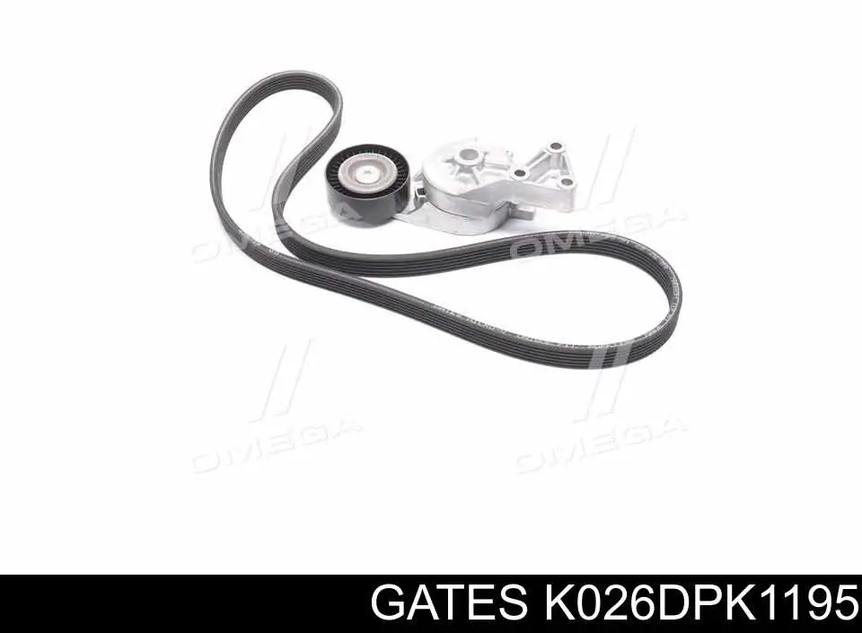 Купити K026DPK1195 Gates Ремінь приводний, агрегатів, комплект