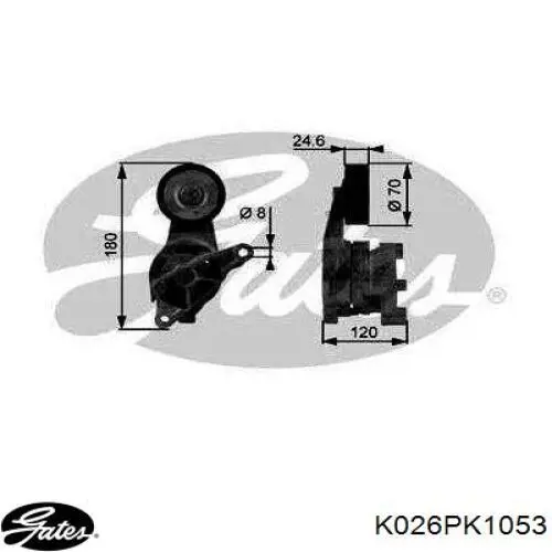 Ремінь приводний, агрегатів, комплект INA 529046820 ціна, від 55.39 USD