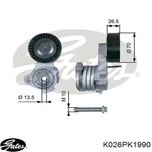 Ремінь приводний, агрегатів, комплект INA 529004320 ціна, від 80.72 USD
