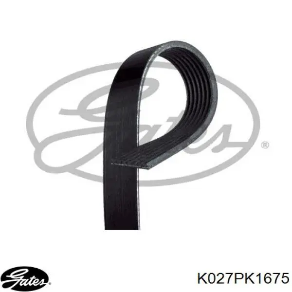 Ремінь приводний, агрегатів, комплект Gates K027PK1675 ціна, від 85.48 USD