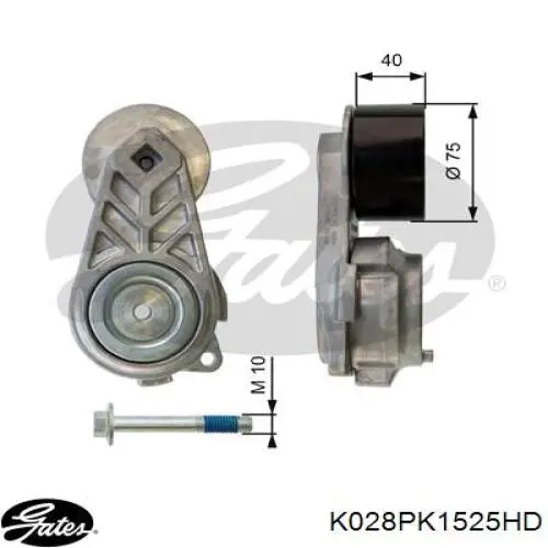 7485130484 Renault (RVI) Ремінь приводний, агрегатів, комплект