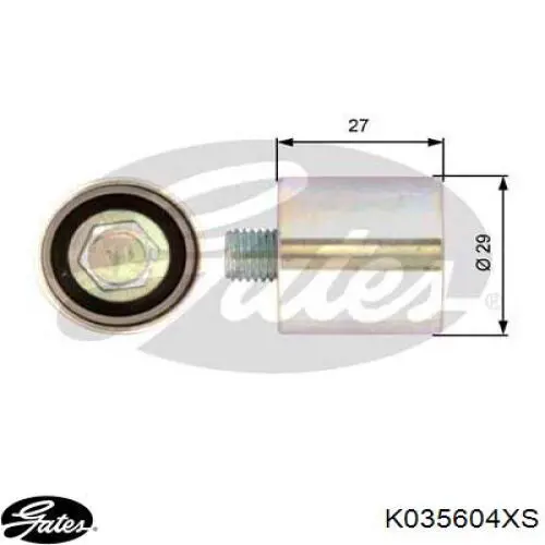 Купити K035604XS Gates ГРМ ремень