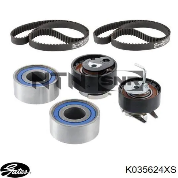 Комплект ГРМ K035624XS Gates