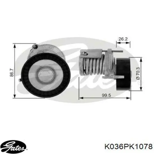 Ремінь приводний, агрегатів, комплект SNR KA85711 ціна, від 47.05 USD