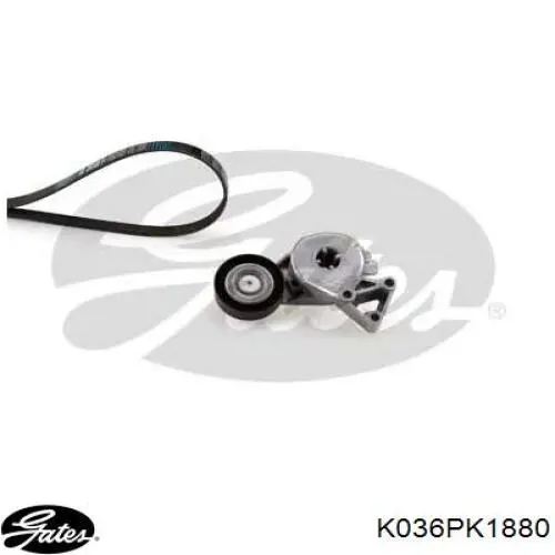 Ремінь приводний, агрегатів, комплект Gates K036PK1880