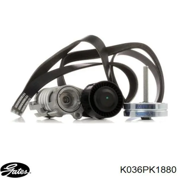 Купити K036PK1880 Gates Ремінь приводний, агрегатів, комплект