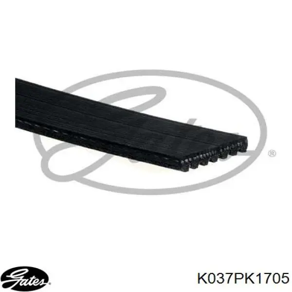 K037PK1705 Gates Ремінь приводний, агрегатів, комплект
