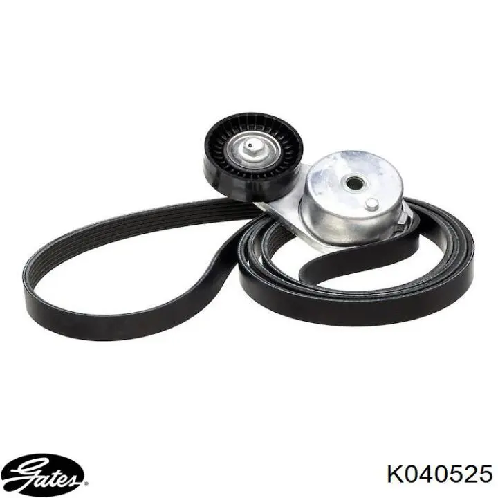 Клиновий ремінь Gates K040525 ціна, від 18.56 USD