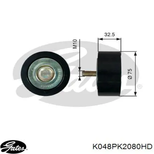 Ремінь приводний, агрегатів, комплект Dayco DAYKPV236HD ціна, від 182.20 USD