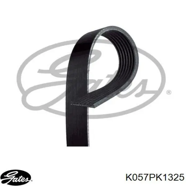 Ремінь приводний, агрегатів, комплект Gates K057PK1325 ціна, від 100.84 USD