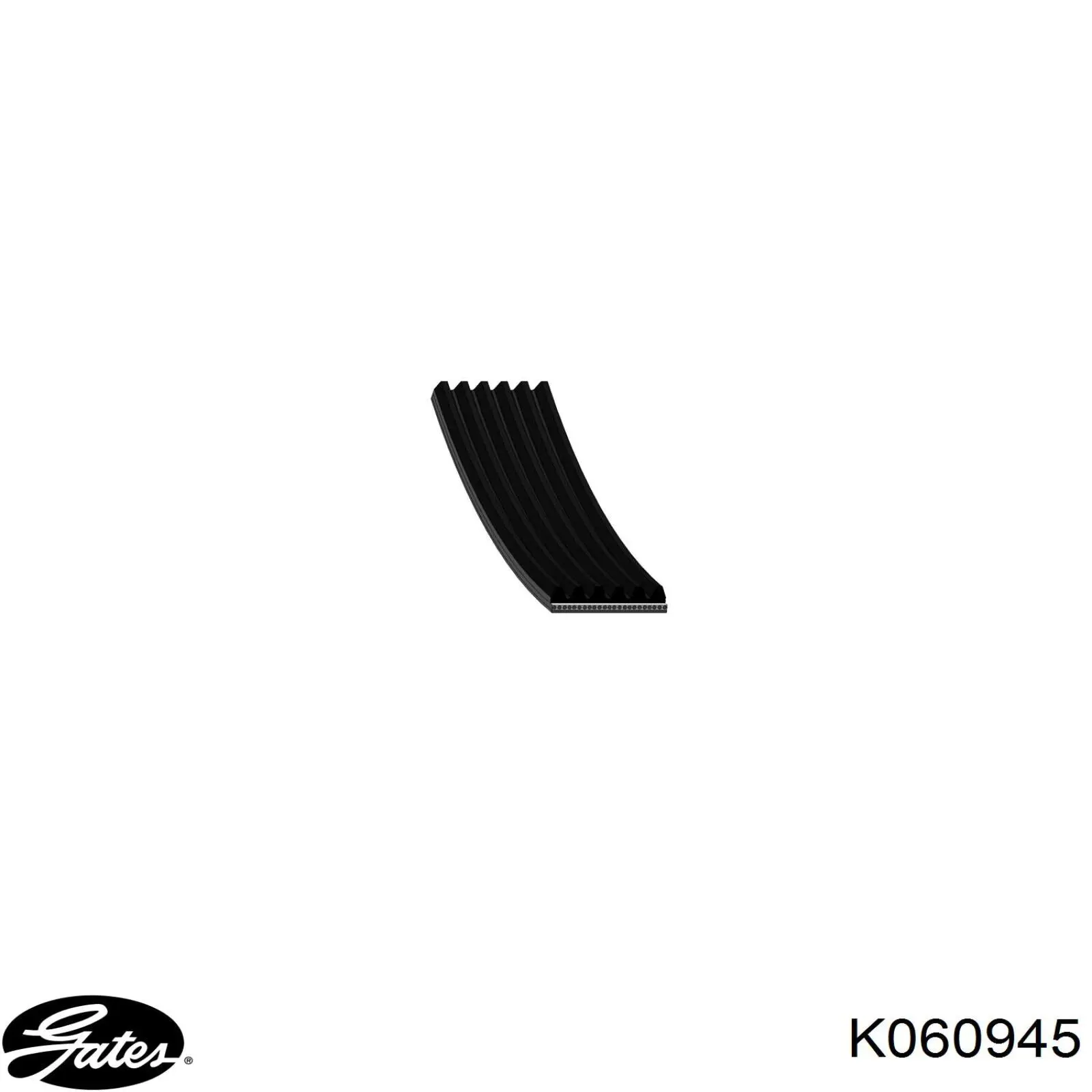 Купити K060945 Gates Ремінь генератора