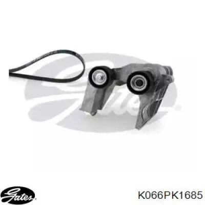 Ремінь приводний, агрегатів, комплект Gates K066PK1685 ціна, від 109.20 USD