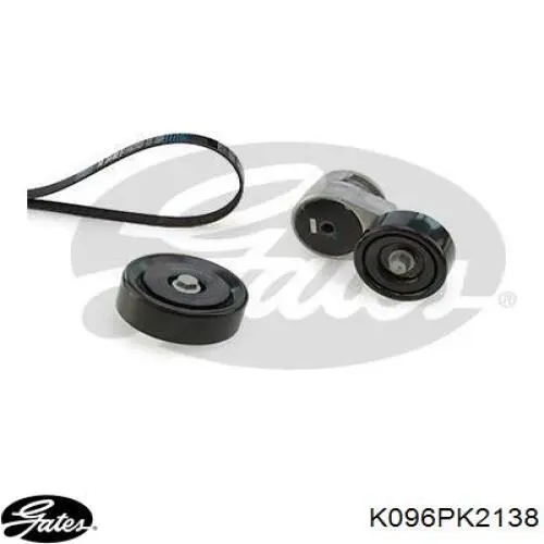 Ремінь приводний, агрегатів, комплект Gates K096PK2138 ціна, від 128.07 USD
