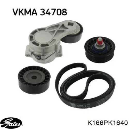 Ремінь приводний, агрегатів, комплект Dayco KPV341 ціна, від 101.36 USD