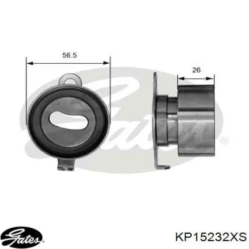 Комплект ГРМ KP15232XS Gates