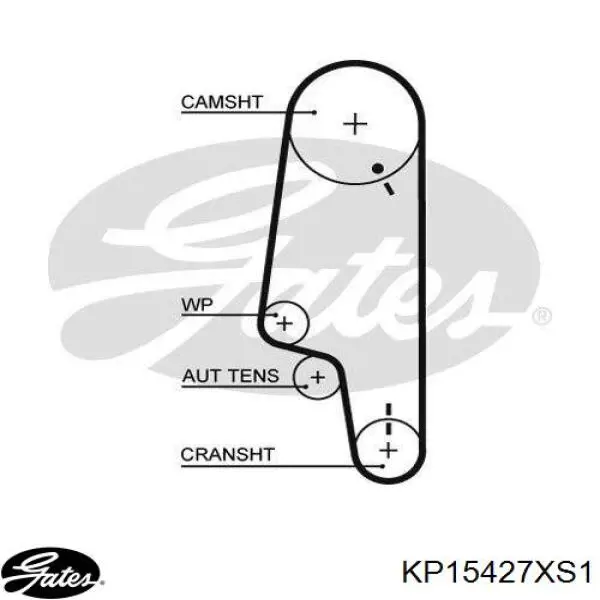 Комплект ГРМ KDP457141 SNR