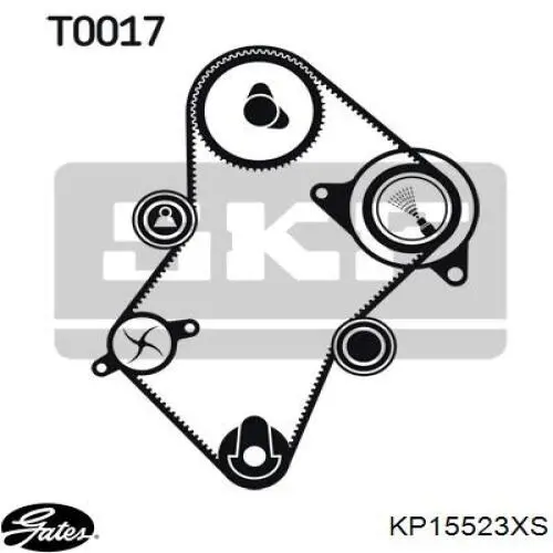 Комплект ГРМ 5501122 Ruville