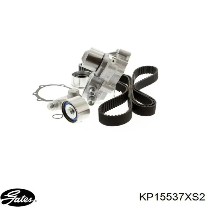 Комплект ГРМ Gates KP15537XS2 ціна, від 263.17 USD