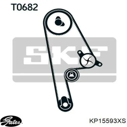 Купити KP15593XS Gates ГРМ ремень