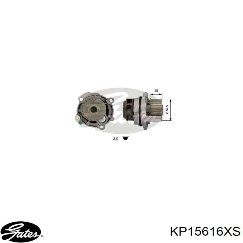 Комплект ГРМ Bugatti KBU10380G ціна, від 160.10 USD