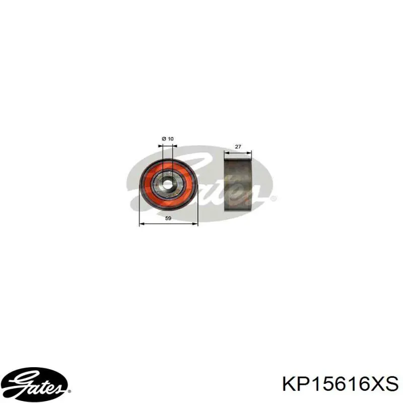 Купити KBU10380G Bugatti ГРМ ремень