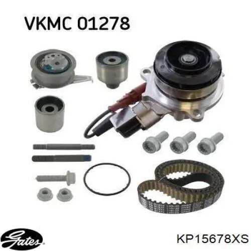 Комплект ГРМ KP15678XS Gates