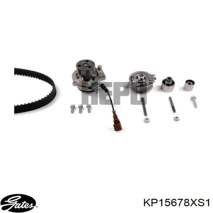 Комплект ГРМ Gates KP15678XS1 ціна, від 208.06 USD