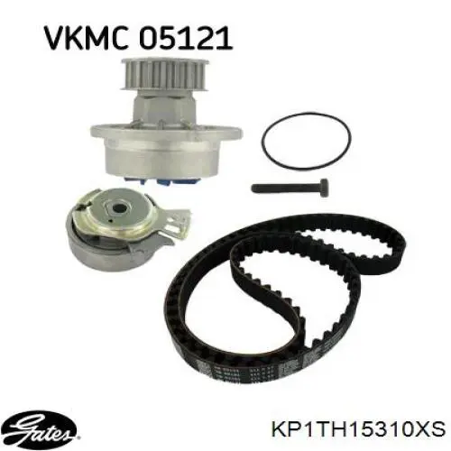 Комплект ГРМ Gates KP1TH15310XS ціна, від 98.23 USD
