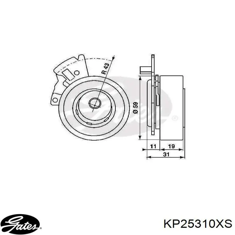 Купити KDP453022 SNR ГРМ ремень