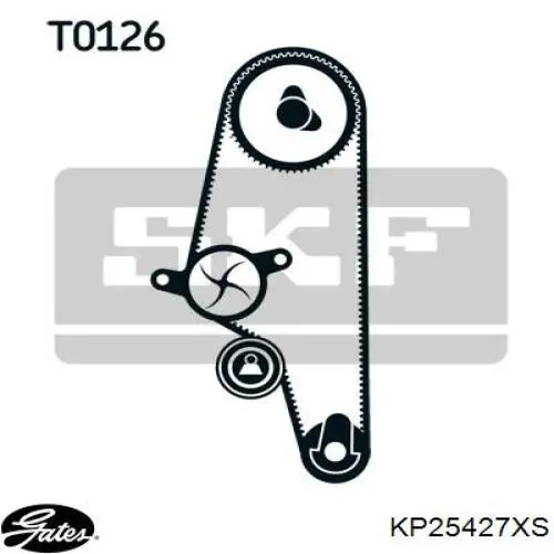 Комплект ГРМ Febi 45129 ціна, від 86.57 USD