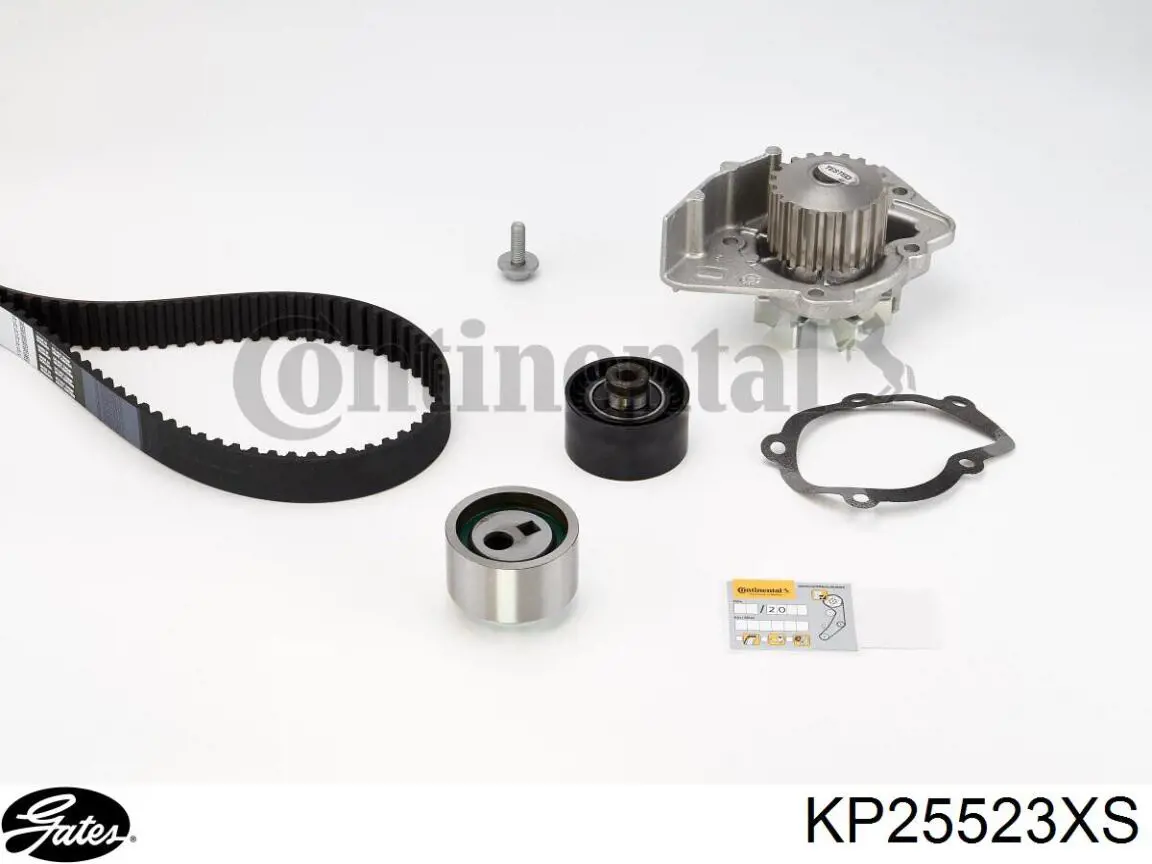 Комплект ГРМ Gates KP25523XS ціна, від 86.36 USD