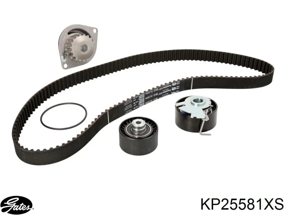 Комплект ГРМ Gates KP25581XS ціна, від 98.31 USD