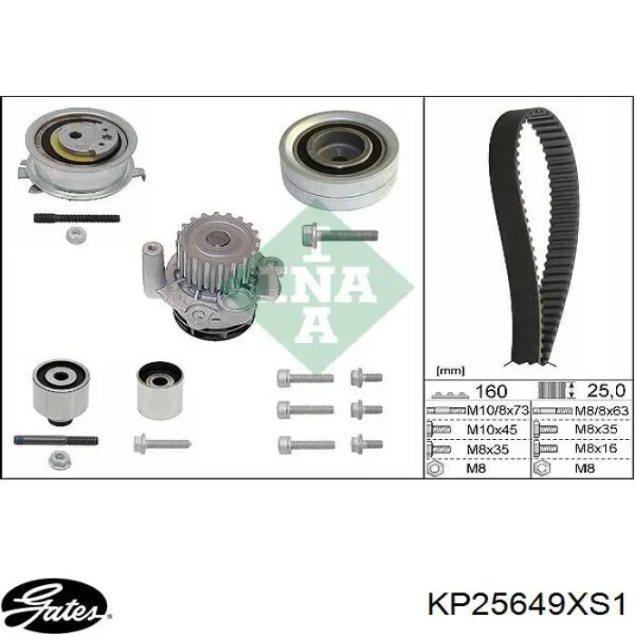 Купити KBU10397A Bugatti ГРМ ремень