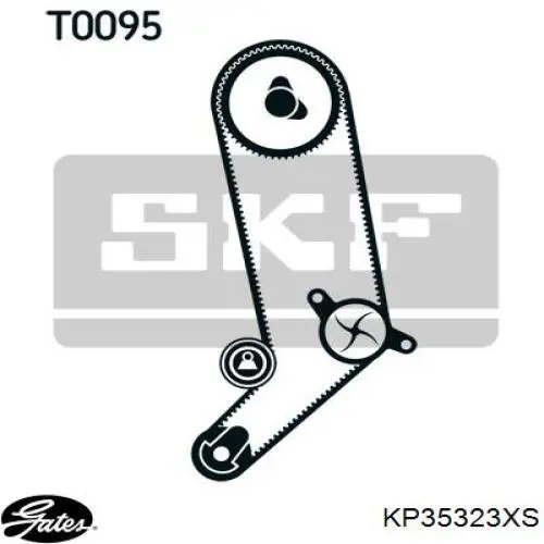 Ремкомплект ГРМ Gates KP35323XS
