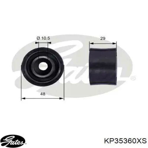 Купити KP35360XS Gates ГРМ ремень