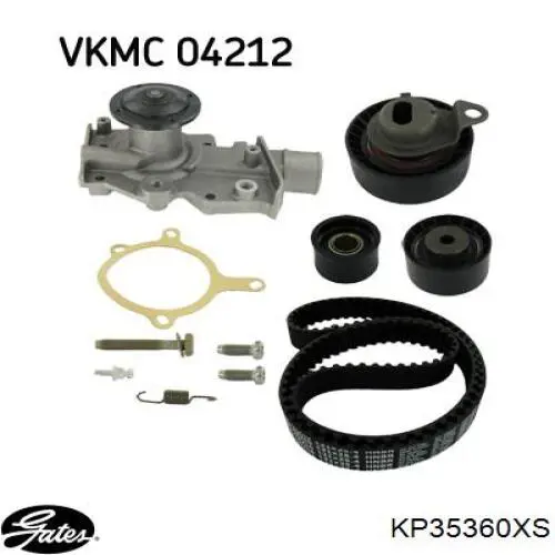 Комплект ГРМ KP35360XS Gates