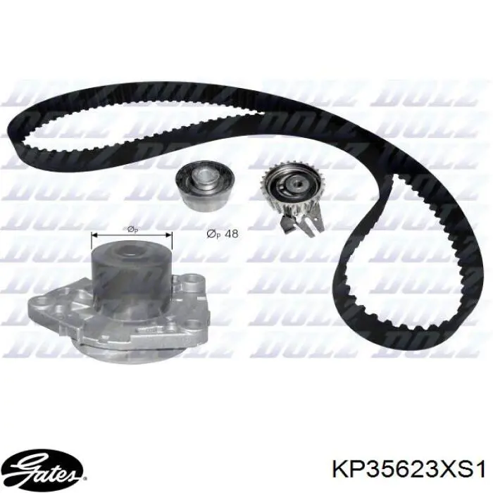 Комплект ГРМ Autlog WK3036 ціна, від 120.77 USD