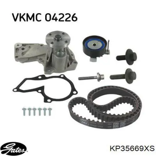 Комплект ГРМ KP35669XS Gates