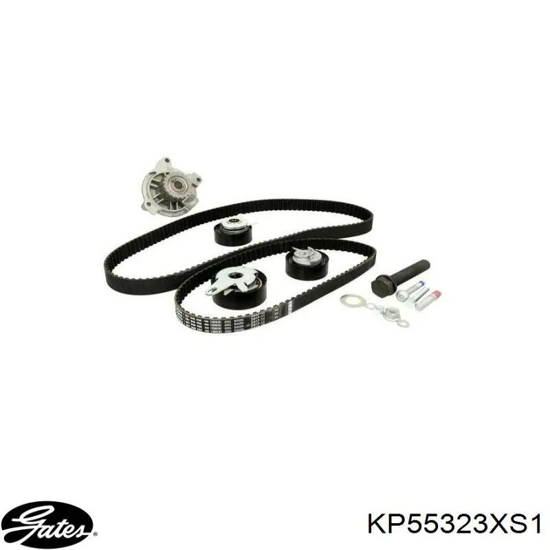 KP55323XS1 Gates Ремінь ГРМ, комплект