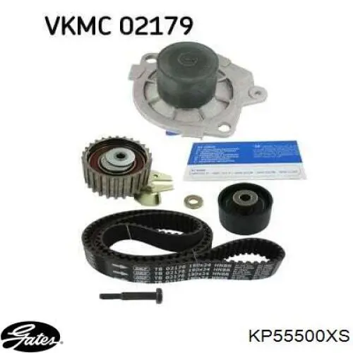 Комплект ГРМ KP55500XS Gates