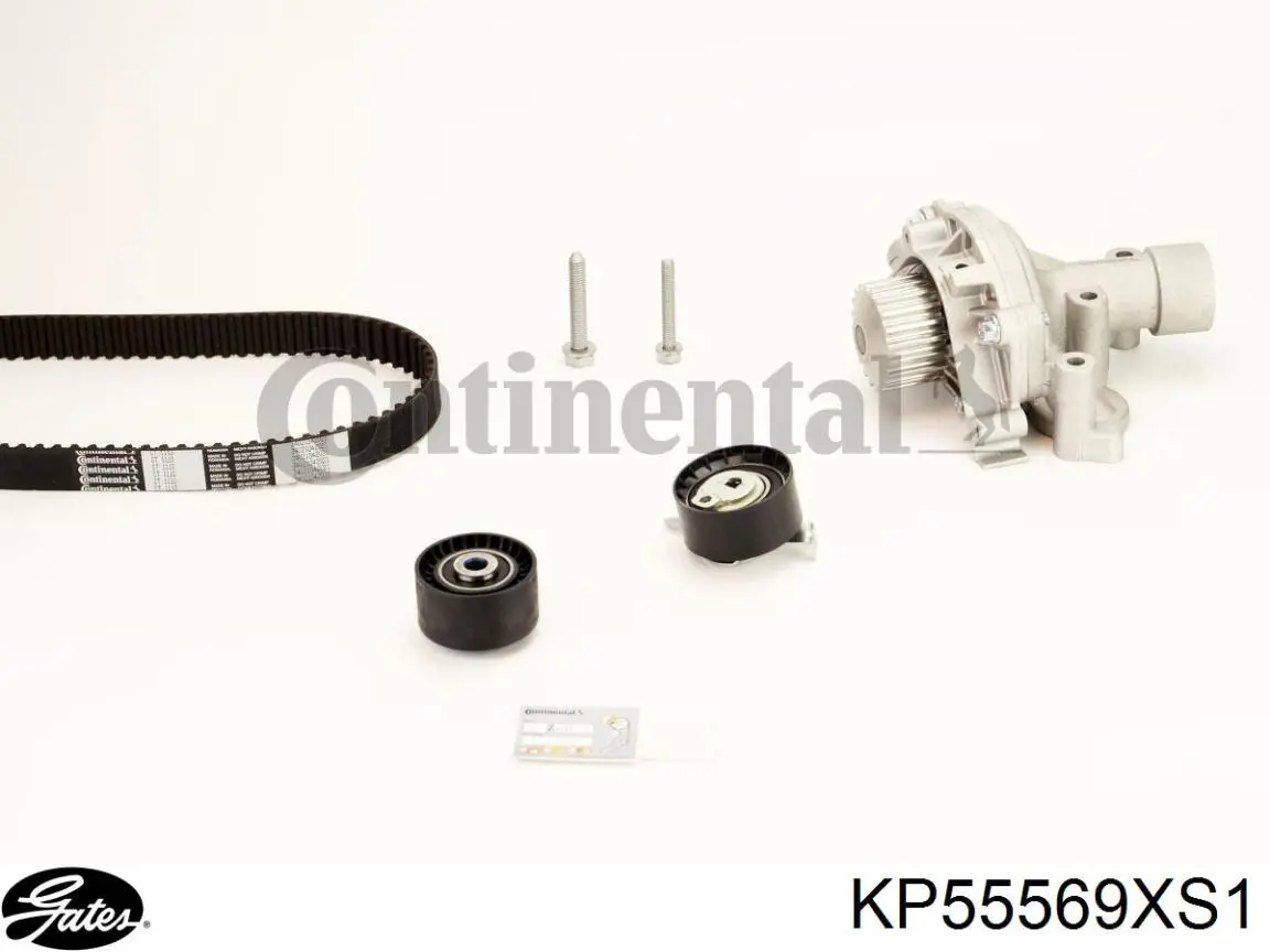 Комплект ГРМ Gates KP55569XS1 ціна, від 125.97 USD
