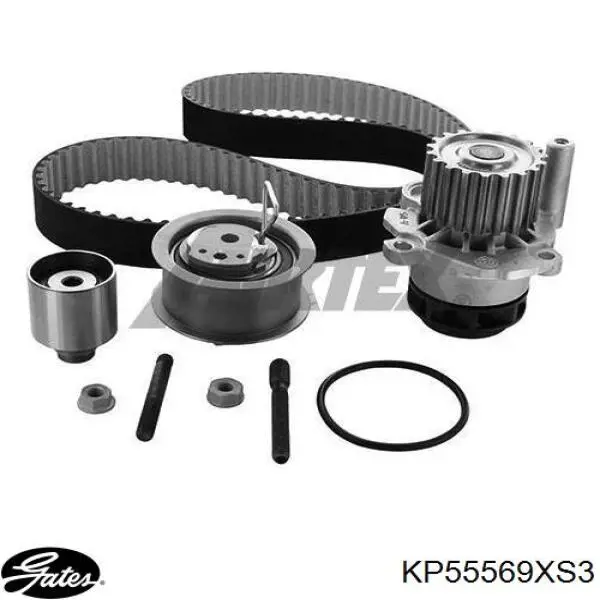Комплект ГРМ Bugatti KBU8712B ціна, від 94.81 USD