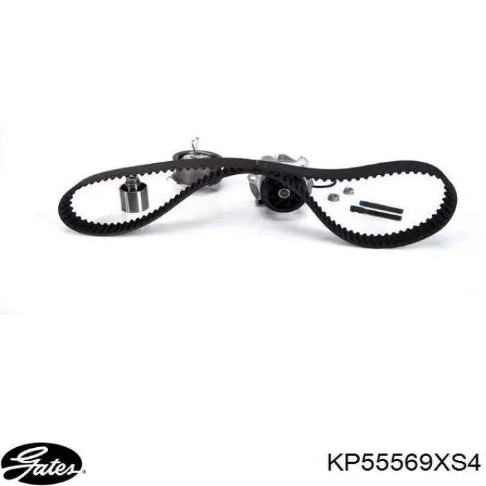 KP55569XS4 Gates Ремінь ГРМ, комплект