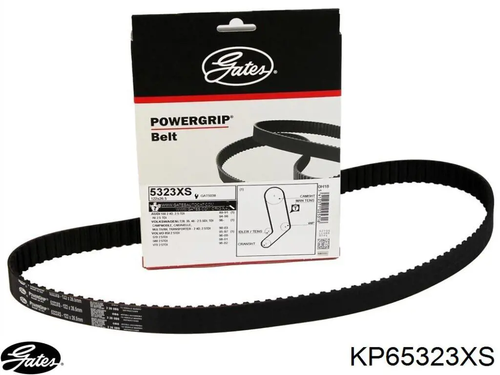 Комплект ГРМ Dolz KD087 ціна, від 92.08 USD
