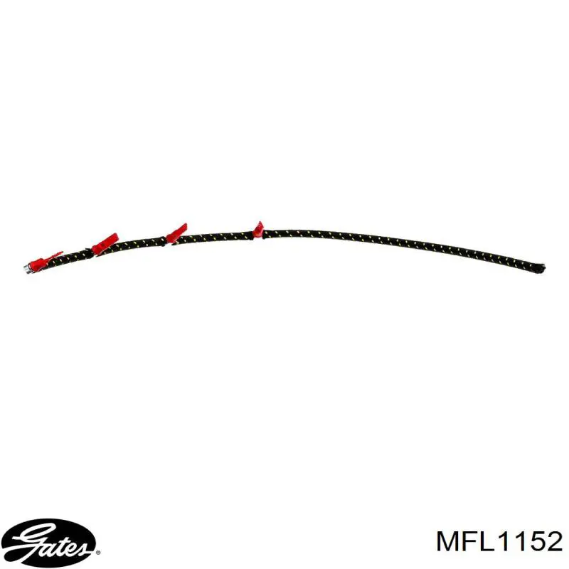 MFL1152 Gates трубка паливна, зворотня від форсунок