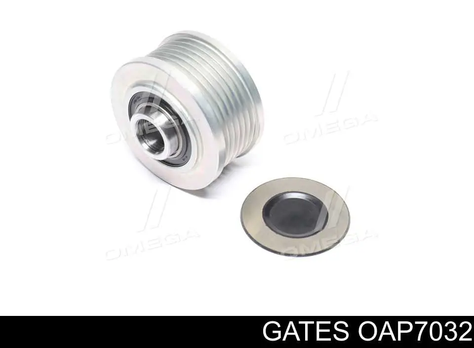 Купити OAP7032 Gates Шків генератора