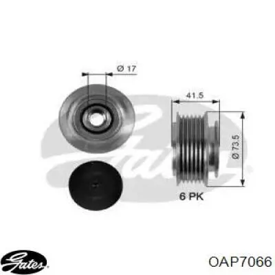 Шків генератора ZN5660 ZEN