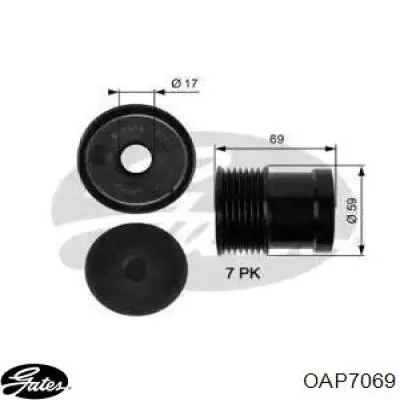 Купити ZN5403 ZEN Шків генератора